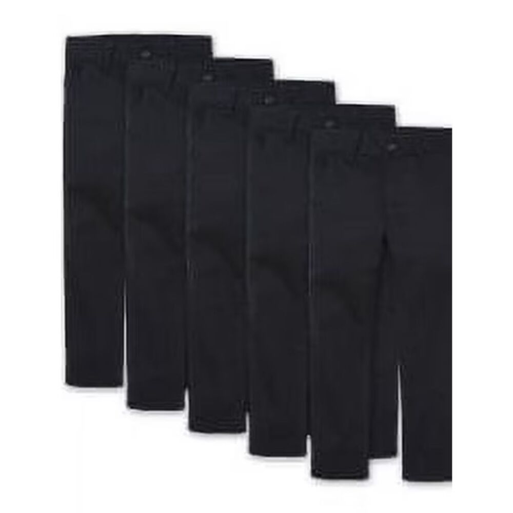 The Children’s Place Boys Uniform Stretch Skinny Chino Pant – 5-Pack – Size 18